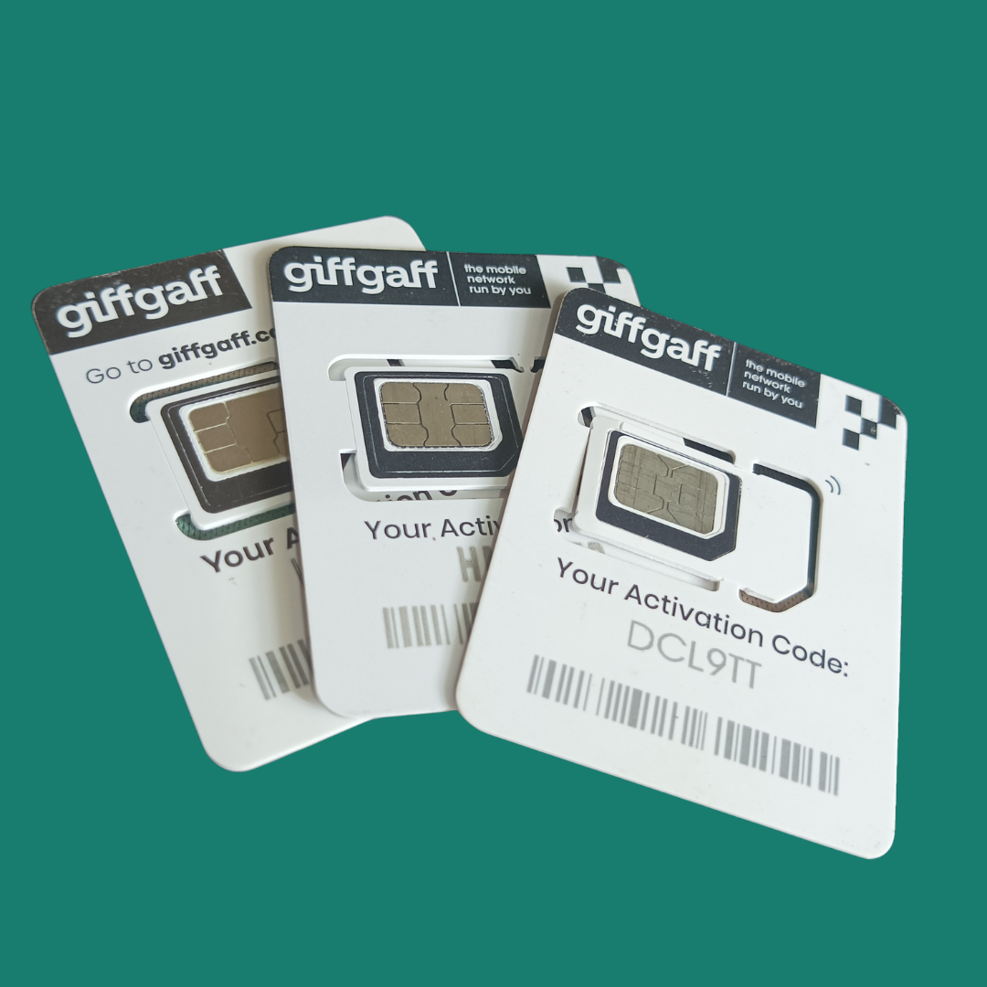 Giffgaff Uk Sim Cards Best For Small Buisness Owser