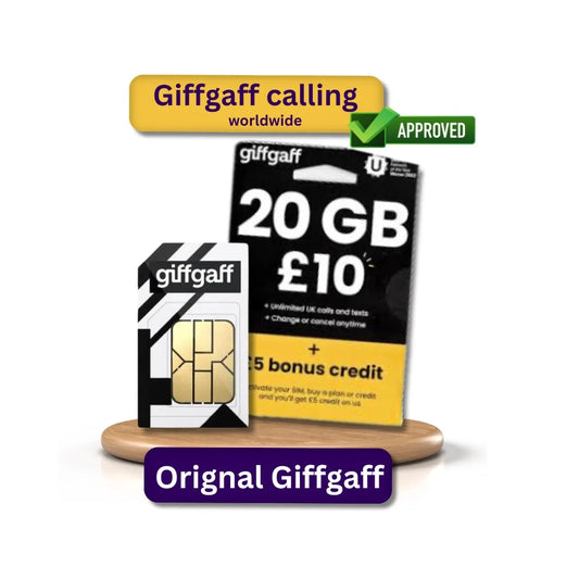 Buy Giffgaff SIM in Pakistan – Free Delivery & Easy Activation Guide (2025)